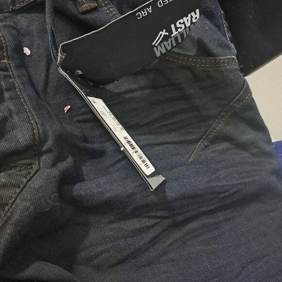 William Rast Men's Dirty Blue Button Flay Arc Denim Jeans Sz 30x34 - Picture 9 of 9